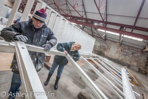 Heage Windmill Sail Restoration - Feb 2016 12