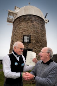 Heage Windmill - Derbys CC Cheque + Lease 005