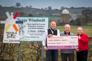 Heage Windmill - Derbys CC Cheque + Lease 006